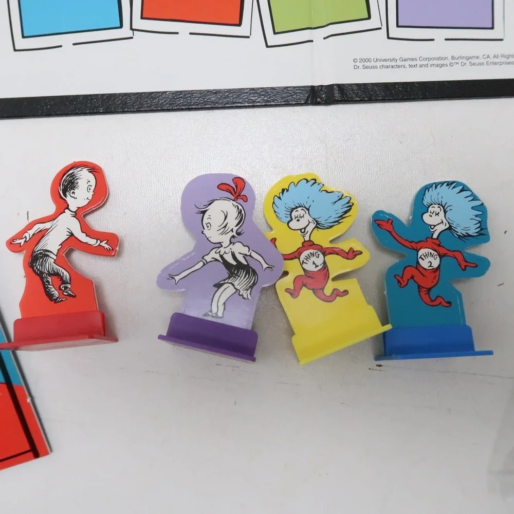 The Cat In The Hat Game Dr Seuss By University Games Vintage 1996 Fun In A Box